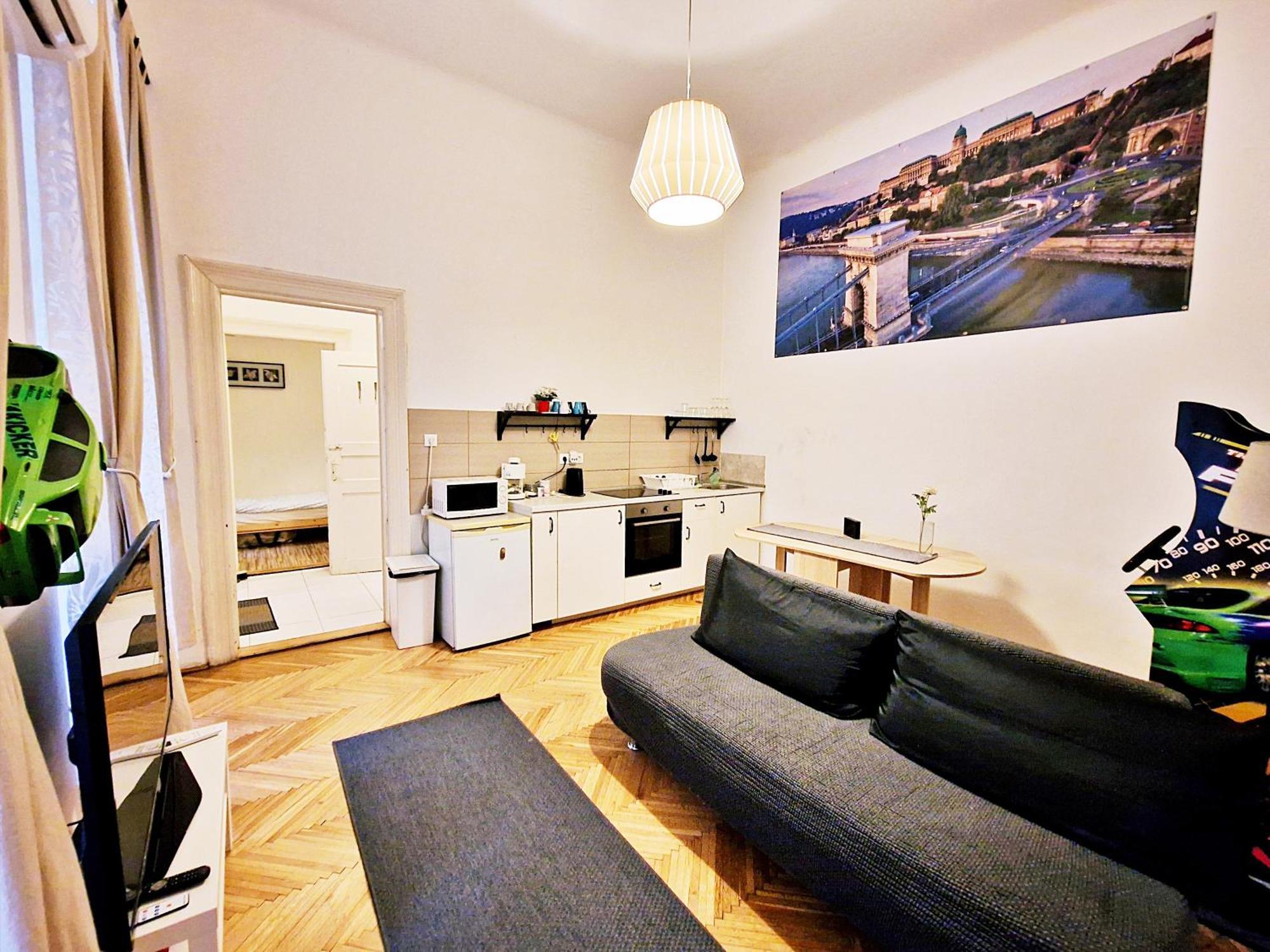 Free Parking Sega Rally Apartment Budapest Esterno foto